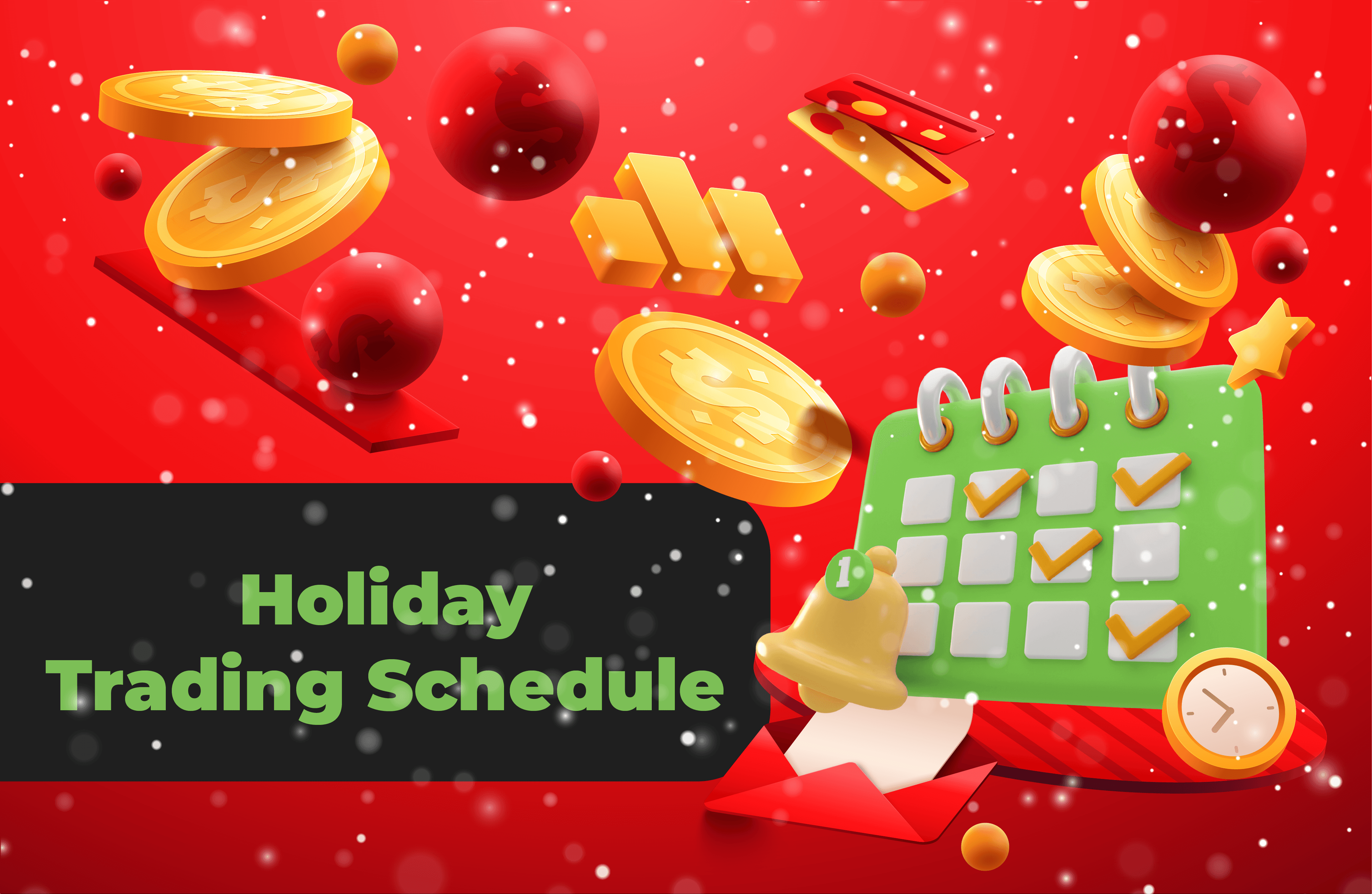 CXM Direct schedule this upcoming holidays!